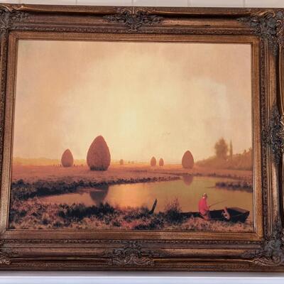 Beautiful painting by Unknown Painter, gorgeous frame