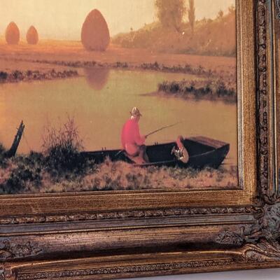 Beautiful painting by Unknown Painter, gorgeous frame