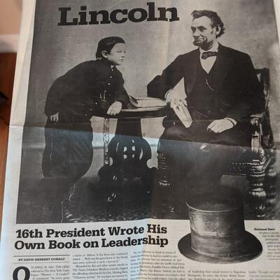 New York Time Original Newspaper of Lincoln's Assissination