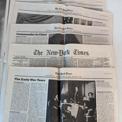 New York Time Original Newspaper of Lincoln's Assissination