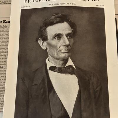 New York Time Original Newspaper of Lincoln's Assissination