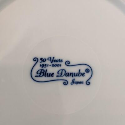 Large set of Blue Danube dishes