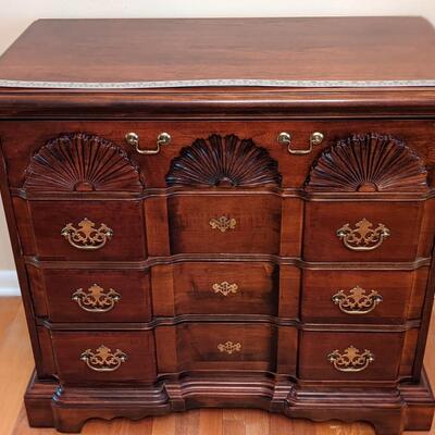 Solid Mahogany linen chest