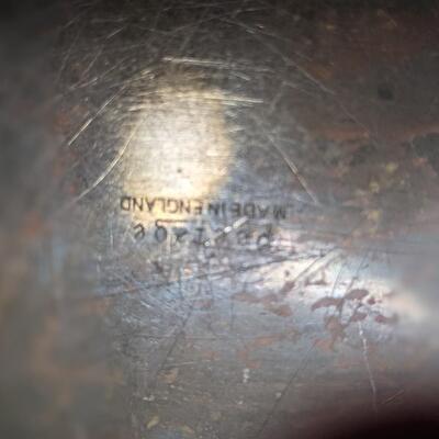 Beautiful Brass trash can, made in England