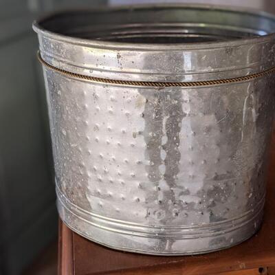 Made in India metal trash can