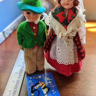 2 Vintage blinking German Dolls