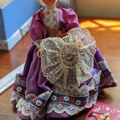 Vintage Luxembourg Blinking Doll