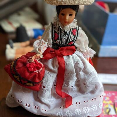 Vintage Folk Doll