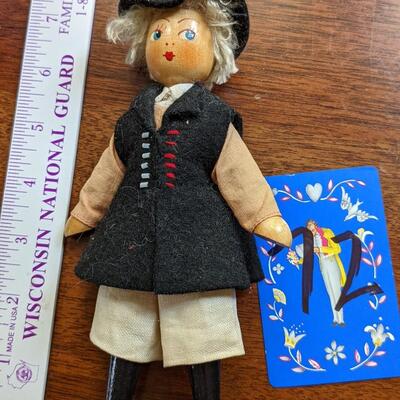 Vintage Poland Made Boy Doll