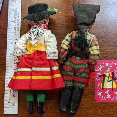Vintage Cultural Ethnic Dolls