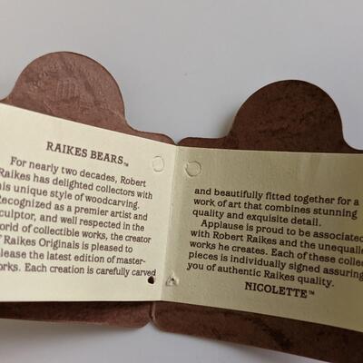 NIB Raikes Bears Nicolette