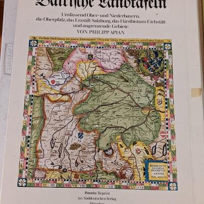 Gorgeous Book of Illustrated Maps of Germany
