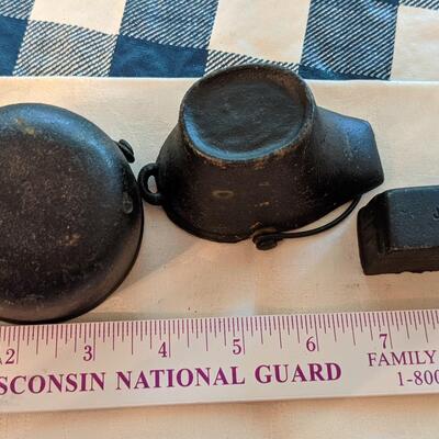 Wrought Iron kettles