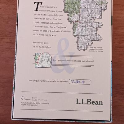 LL Bean Hometown Map of Marinette Trail