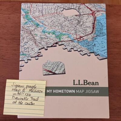 LL Bean Hometown Map of Marinette Trail