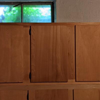 Pine wall cabinet