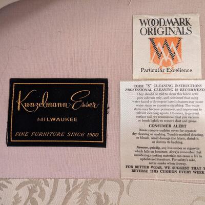 Cream Wing Back Chair