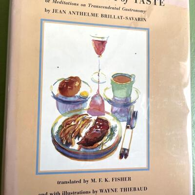 LOT 49 - Physiology of Taste - Translated by MFK Fisher - Wayne Thiebaud Illustrations