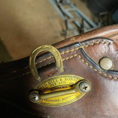 Australian Syd Hill & Sons Suprema quality saddle
