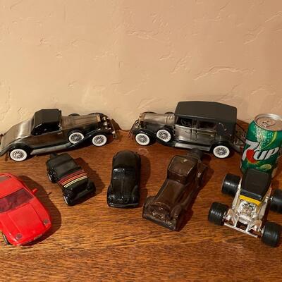 #301 Collection of AVON, Tonka & Battery Powered Antique Cars Lot of 7 