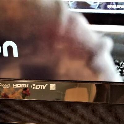 Lot #114 Vizio Flat Screen Tv - Sony DVD Player - Sony VHS Player