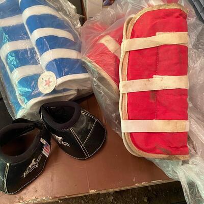 Horse protective leg gear