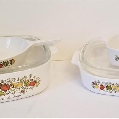 Lot #122 Corning Ware Lot - 4 pieces