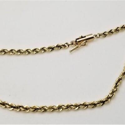 Lot #130  14kt Yellow Gold Bracelet