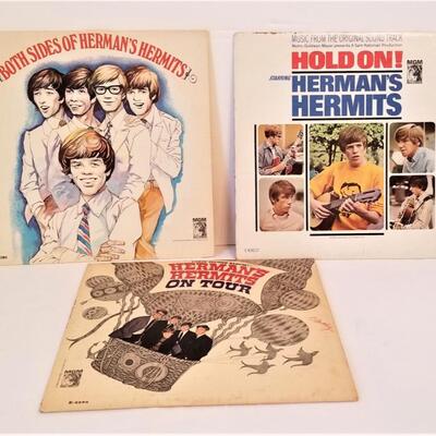Lot #131  Herman's Hermits - 3 LPs