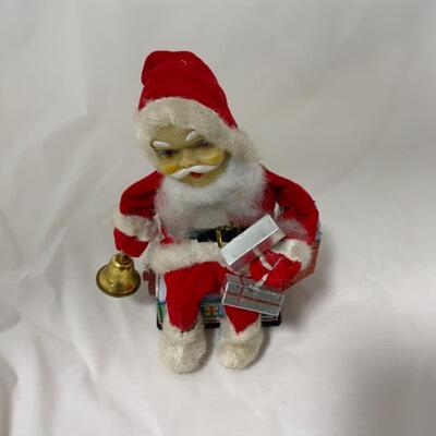 [16] VINTAGE | Battery Operated Santa with Bell