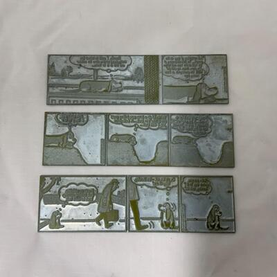 [23] VINTAGE | Fred Basset Comic Strips | Micro Metal