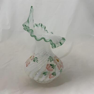 [28] Hand Painted Jack in the Pulpit Vase | Artist Signed