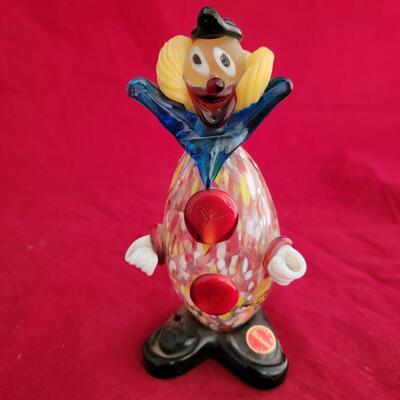Tusacany Glass Clown