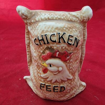 Chicken Feed Piggy Bank