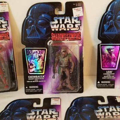Lot #153  Star Wars: Shadows of the Empire - Hasbro 1996 figures
