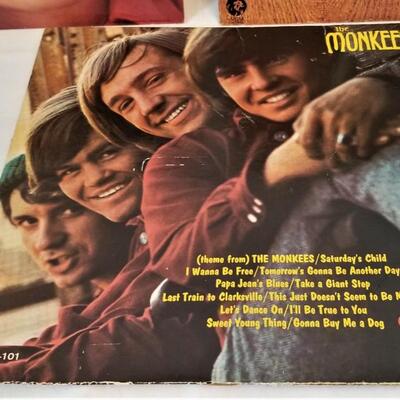 Lot #162  Donny Osmod/Monkees original LPs
