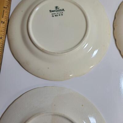 Vintage 6" saucers