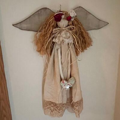 Country Angel wall decor / hand crafted