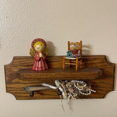 Wall shelf / wall decor / country craft