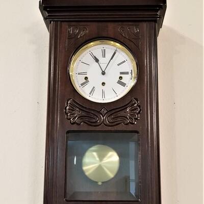 Lot #167  Beautiful Westminster Wall Clock in good working condition