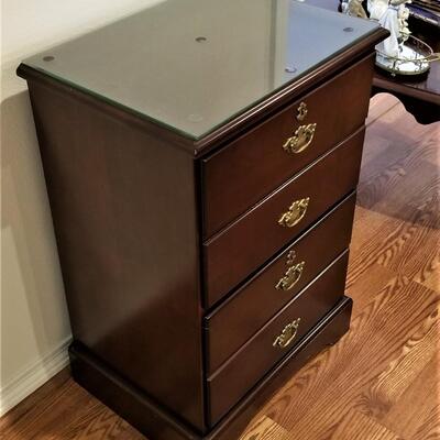 Lot #172  Bombay Company Legal File Cabinet