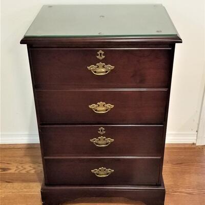 Lot #172  Bombay Company Legal File Cabinet