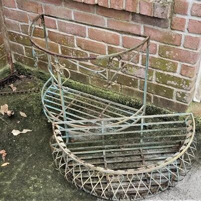 Lot #175  Contemporary Planter in the Antique Style - 2 pieces