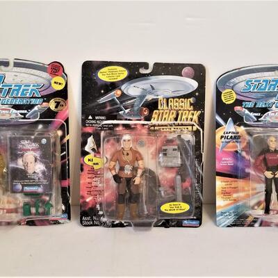 Lot #180 Star Trek Next Generation & Classic Star Trek Figures