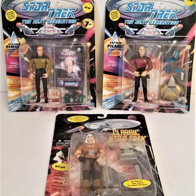Lot #180 Star Trek Next Generation & Classic Star Trek Figures