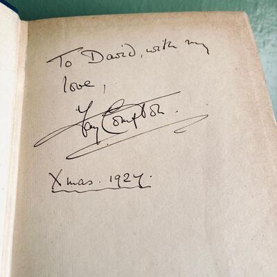 LOT 73 - SIGNED Fay Compton - UK Actress - Collected Poems of Gilbert Keith Chesterton