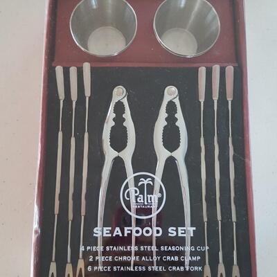 12 Pc Palm Restaurant Seafood set