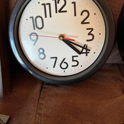 Lot 9- Misc. clocks and compasses 