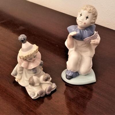 Lot #184  Lladro Golden Memories Figurines (2)