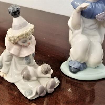 Lot #184  Lladro Golden Memories Figurines (2)